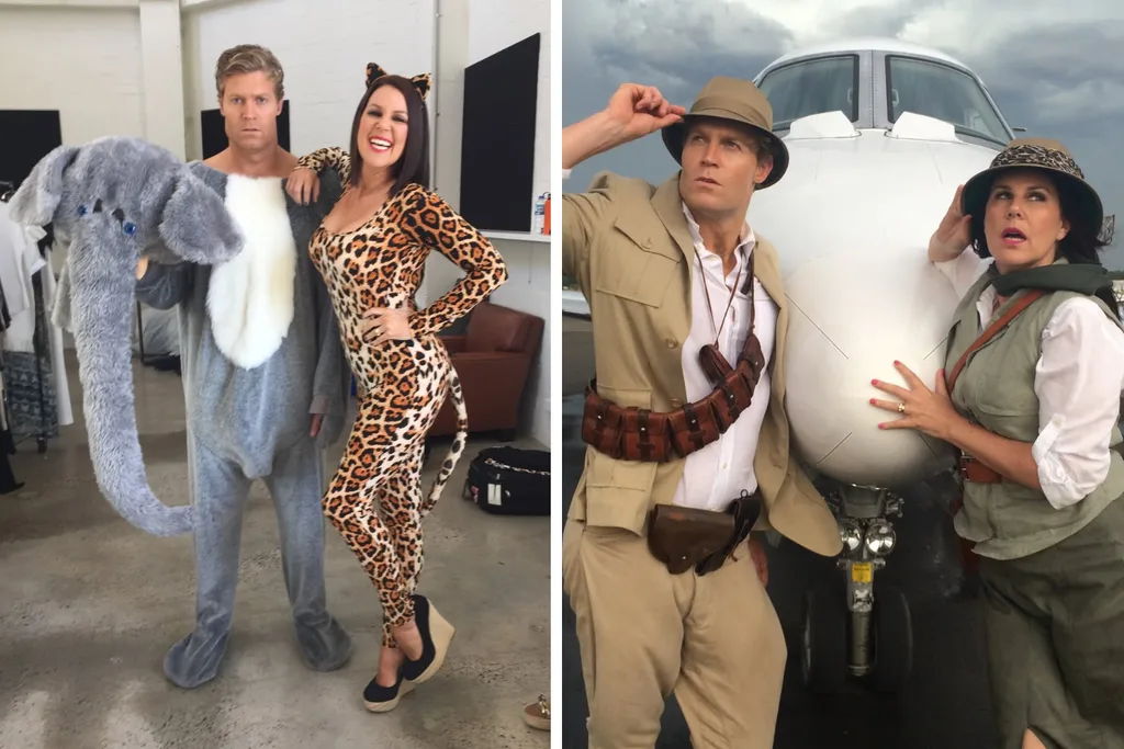 Julia Morris and Dr Chris Brown