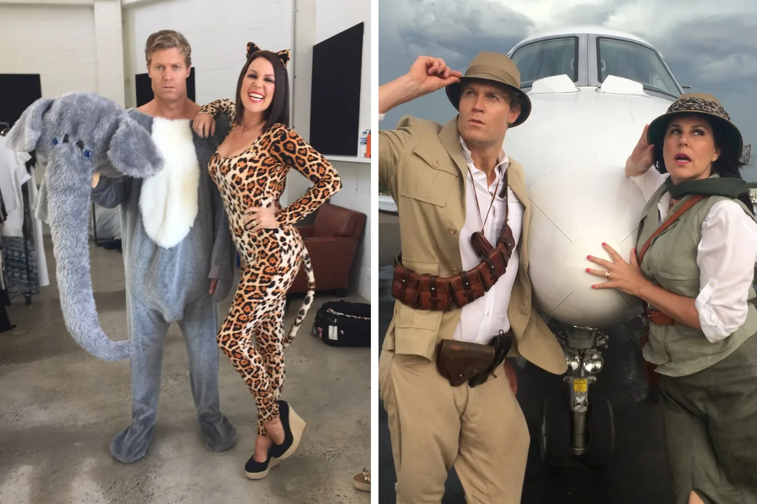 Julia Morris and Dr Chris Brown