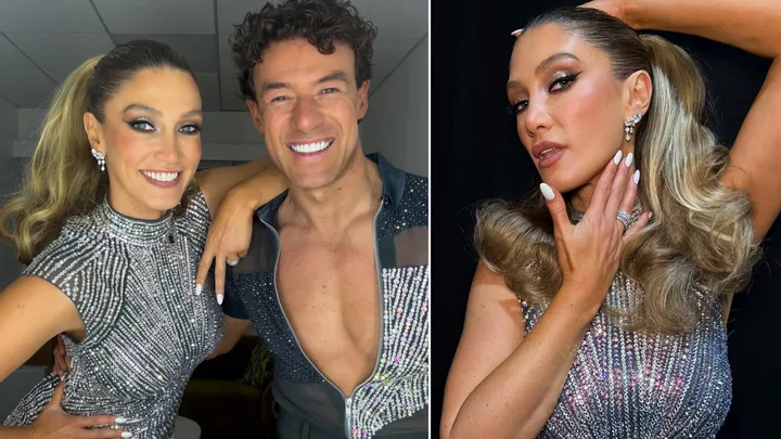Why Strictly Come Dancing fans think Delta Goodrem’s dress is ‘cursed’