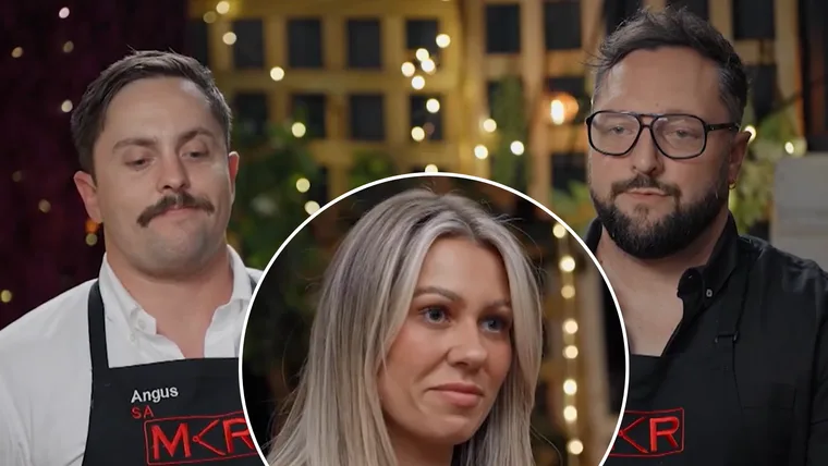 Angus, Simon, Alisha MKR