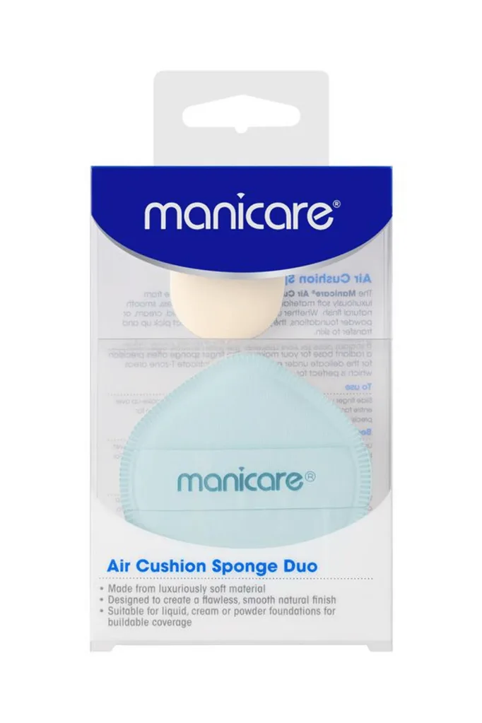 manicare air cushion sponge duo