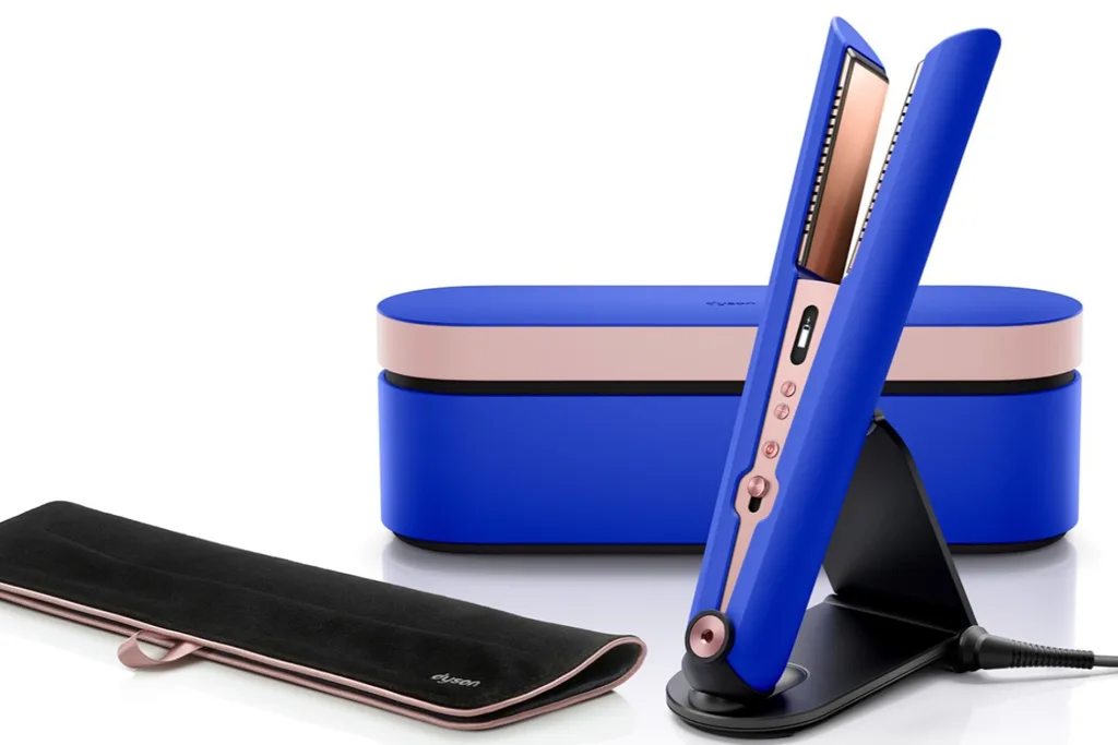 dyson-corrale-hair-straightener-blue