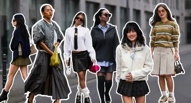 The Classic Pleated Skirt is Officially Back in Style and Just in Time for Winter