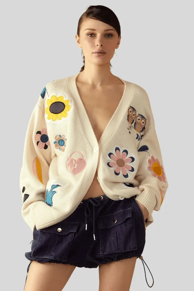 Cynthia Rowley Oversized Cardigan