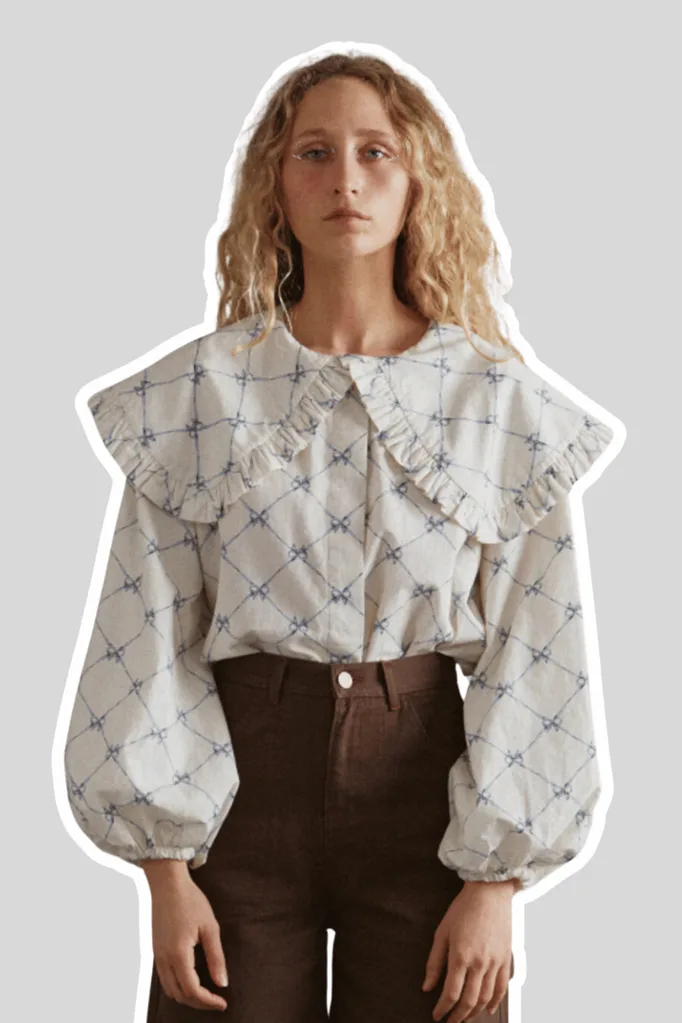 damson madder blouse