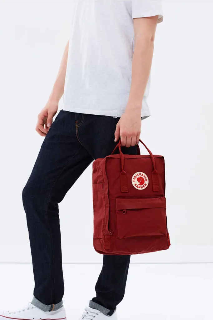 fjalraven-kanken-red-backpack
