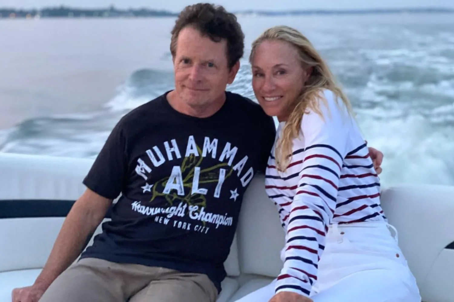michael-j-fox-tracy-pollan-boat