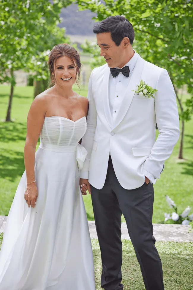 Ada Nicodemou and James Stewart