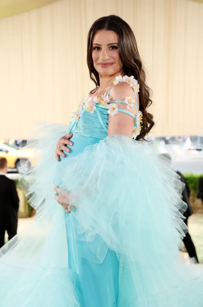lea michele met gala