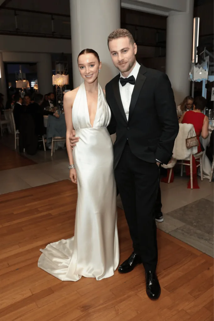 Phoebe Dynevor and Cameron Fuller