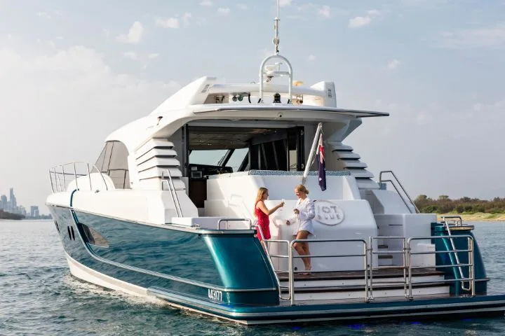 Crystal Blue Yacht Charters on the Gold Coast.