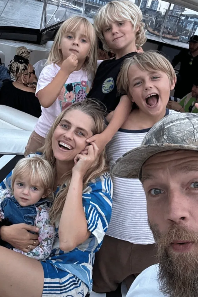 teresa palmer mark webber and four children