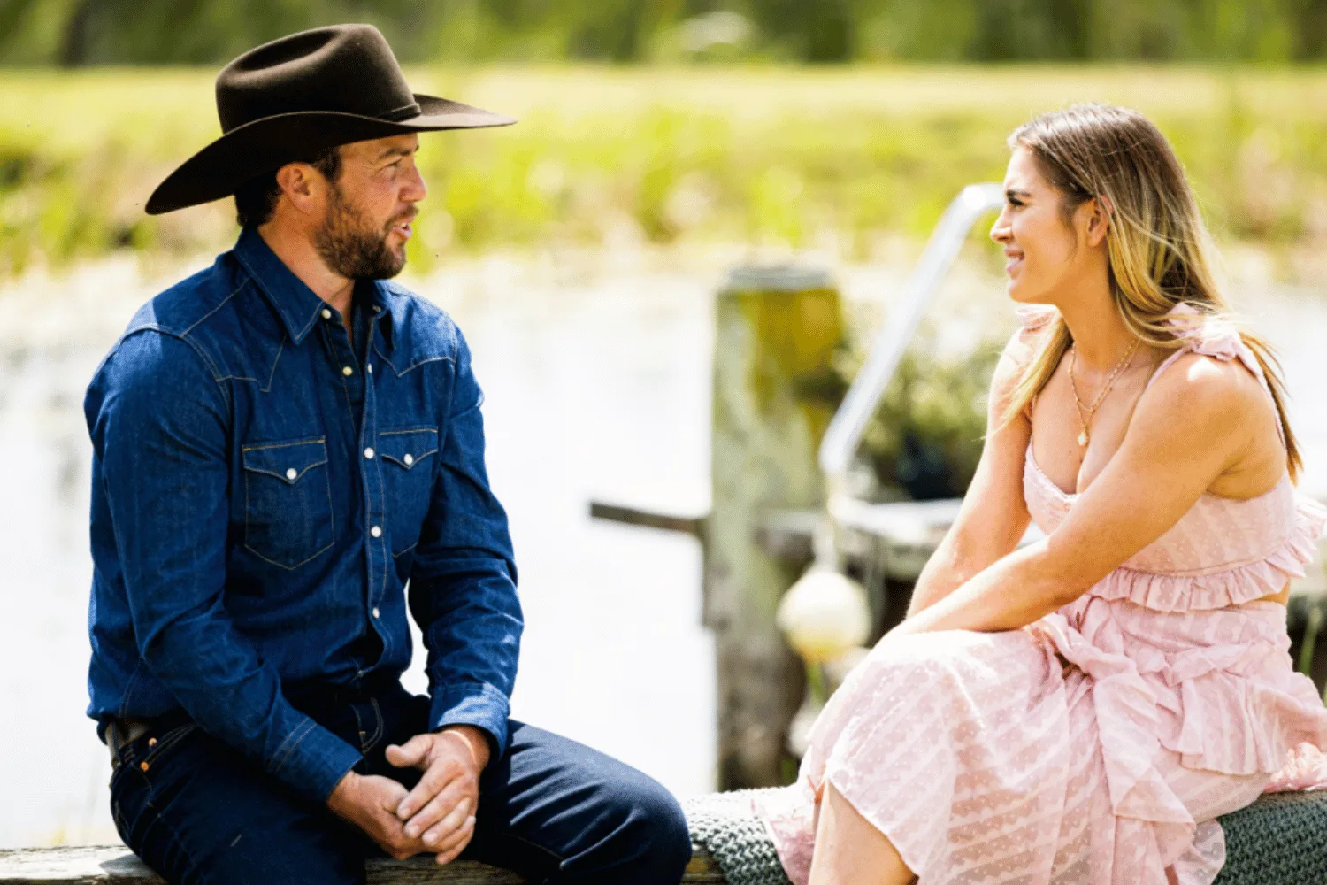 Farmer Todd and Daisy