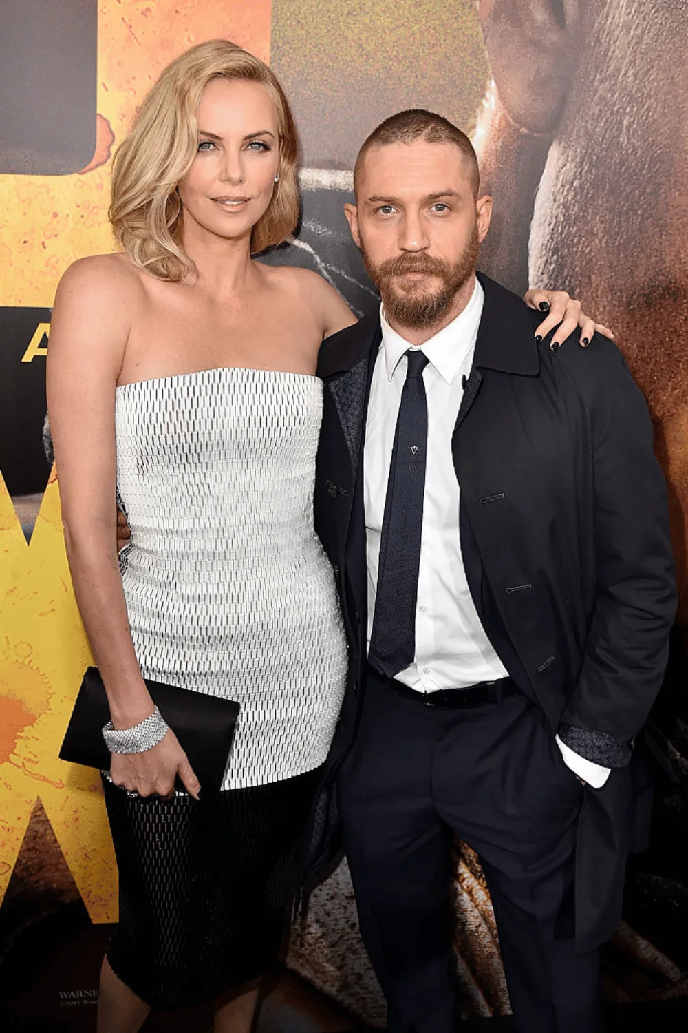 Charlize Theron and Tom Hardy at Mad Max Premiere