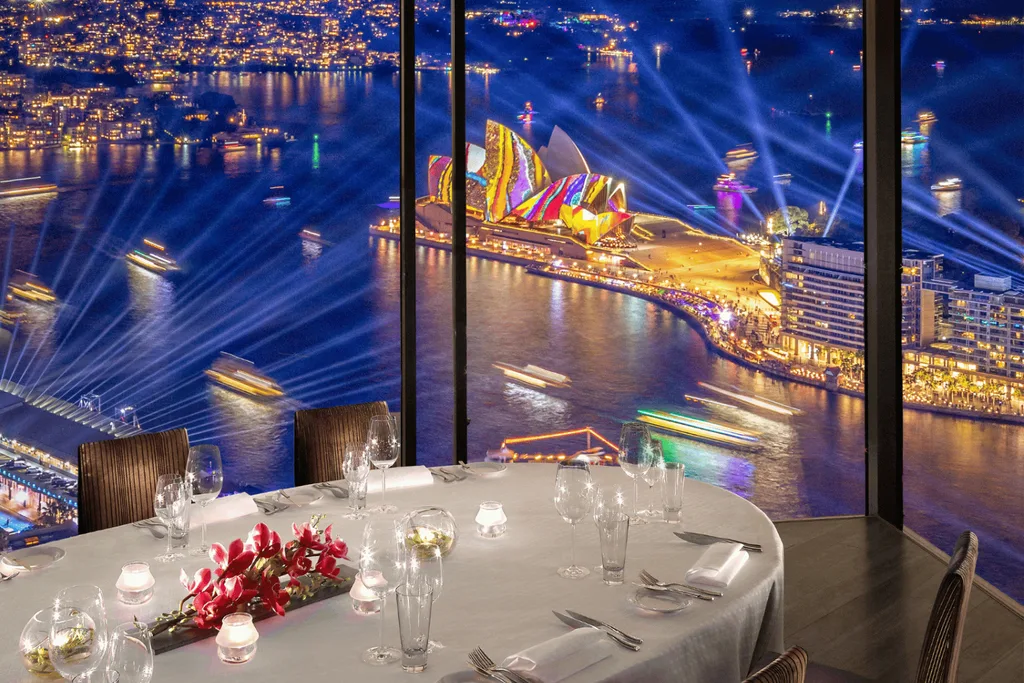 best hotel views vivid shangrila