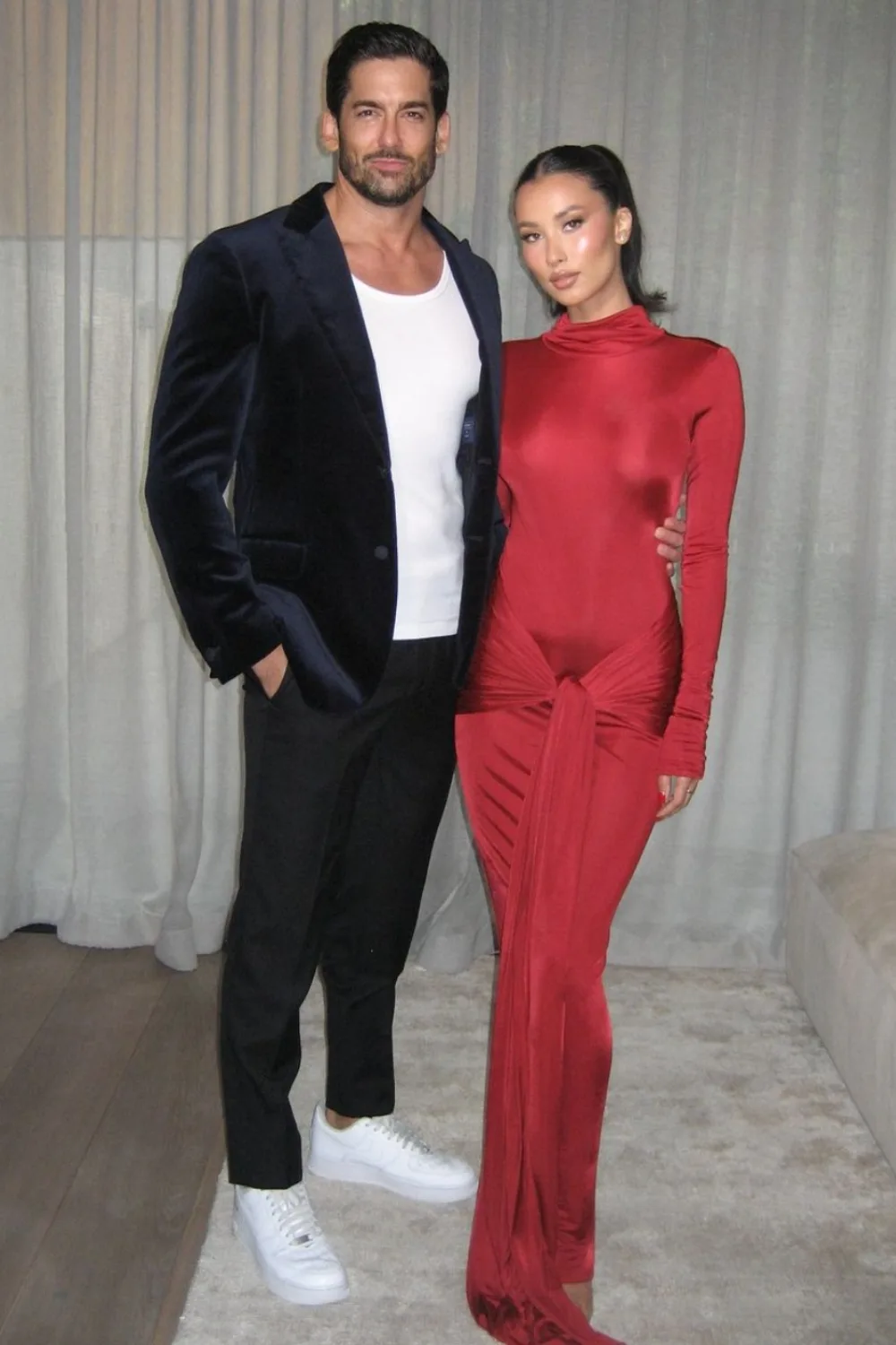 Married at First Sight's Duncan and Evelyn.