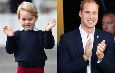 See Prince George and Prince William as pageboys — 31 years apart!