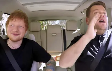First look at Ed Sheeran on Carpool Karaoke