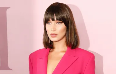 Bella Hadid Wears a Bob (with Bangs!)