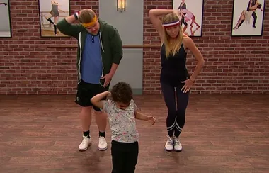 Toddlers Teach Gwyneth Paltrow and James Corden Aerobics
