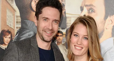 Topher Grace and his wife Ashley Hinshaw welcome a baby