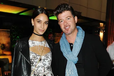Baby on the Way for Robin Thicke, 40, and April Love Geary, 22