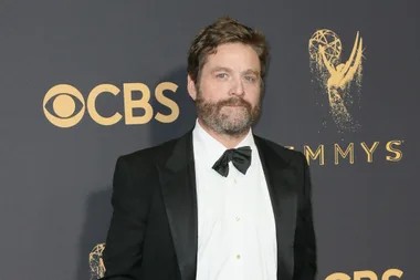 Zach Galifianakis shows off weight loss on the Emmys Red Carpet