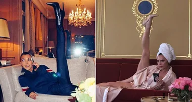 Victoria Beckham strikes up an Instagram friendship with Kourtney Kardashian