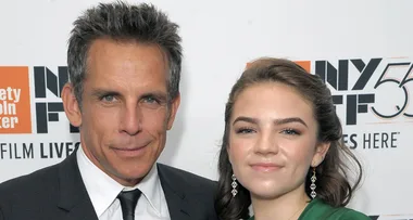 Ben Stiller walks the red carpet with his 15-year-old daughter Ella