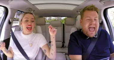 Miley Cyrus sings her greatest hits with James Corden on Carpool Karaoke