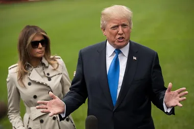 Twitter is losing it over this hilarious Melania Trump conspiracy theory