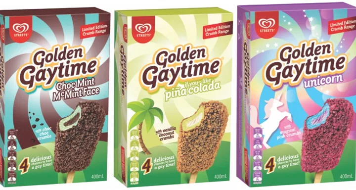 golden gaytime unicorn