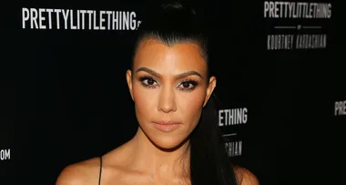Kourtney Kardashian poses with boyfriend Younes Bendjima