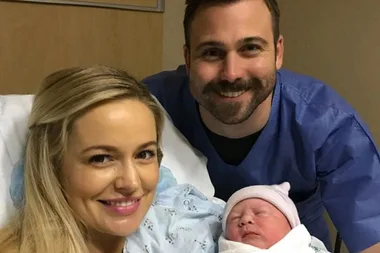 Emily Maynard Johnson welcomes a son