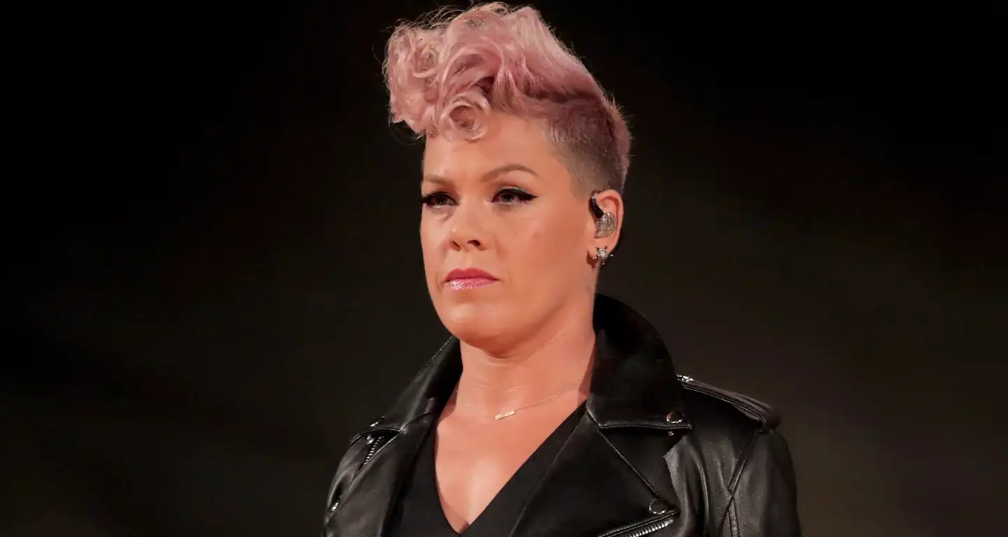 Pink slams fans who say she cringed at Christina Aguilera's Whitney