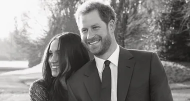 Prince Harry and Meghan Markle release candid photo