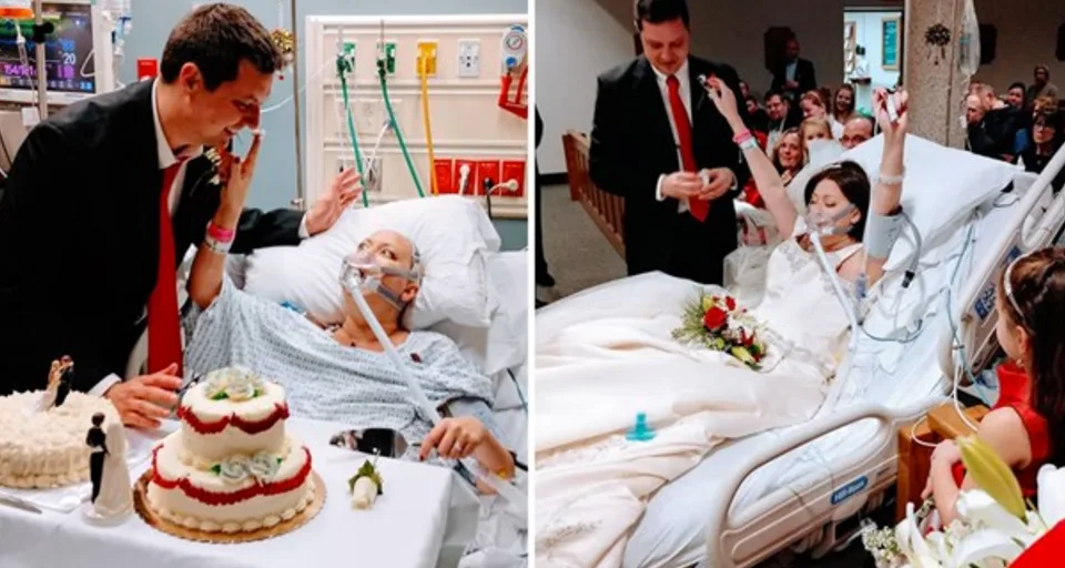 Bride dies 12 hours after hospital wedding
