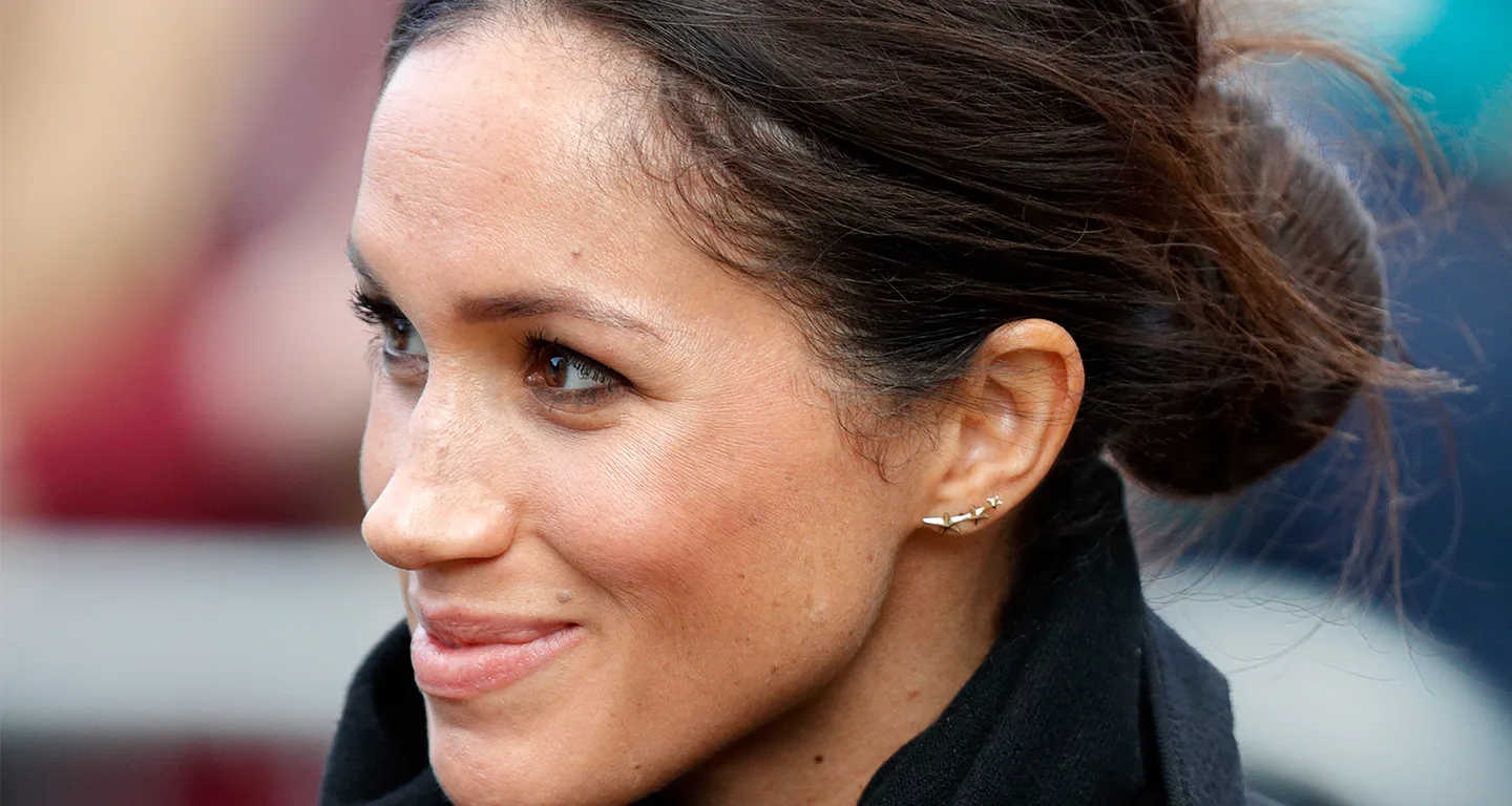 Meghan Markle's royal fashion first Mismatched earrings WHO