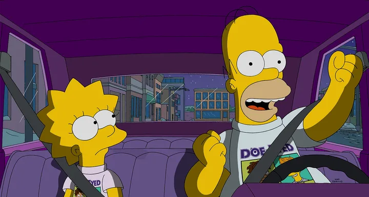 The Simpsons on 7
