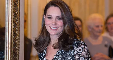 Kate Middleton Steps Out in Black-and-White for Fashion Event