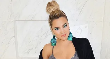 Pregnant Khloé Kardashian throws a luxurious pink-themed baby shower