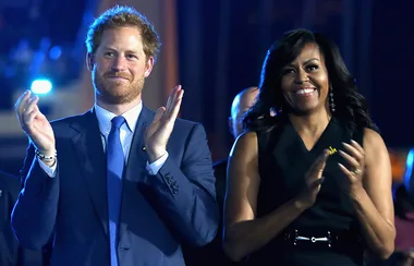 prince harry michelle obama