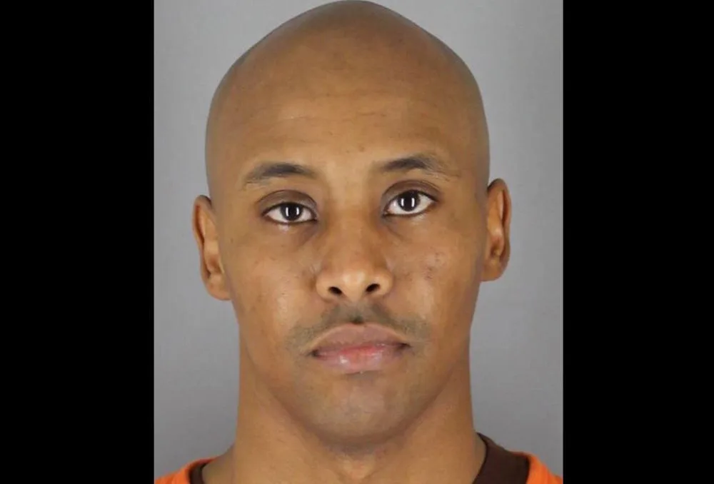 Officer Noor's mugshot.