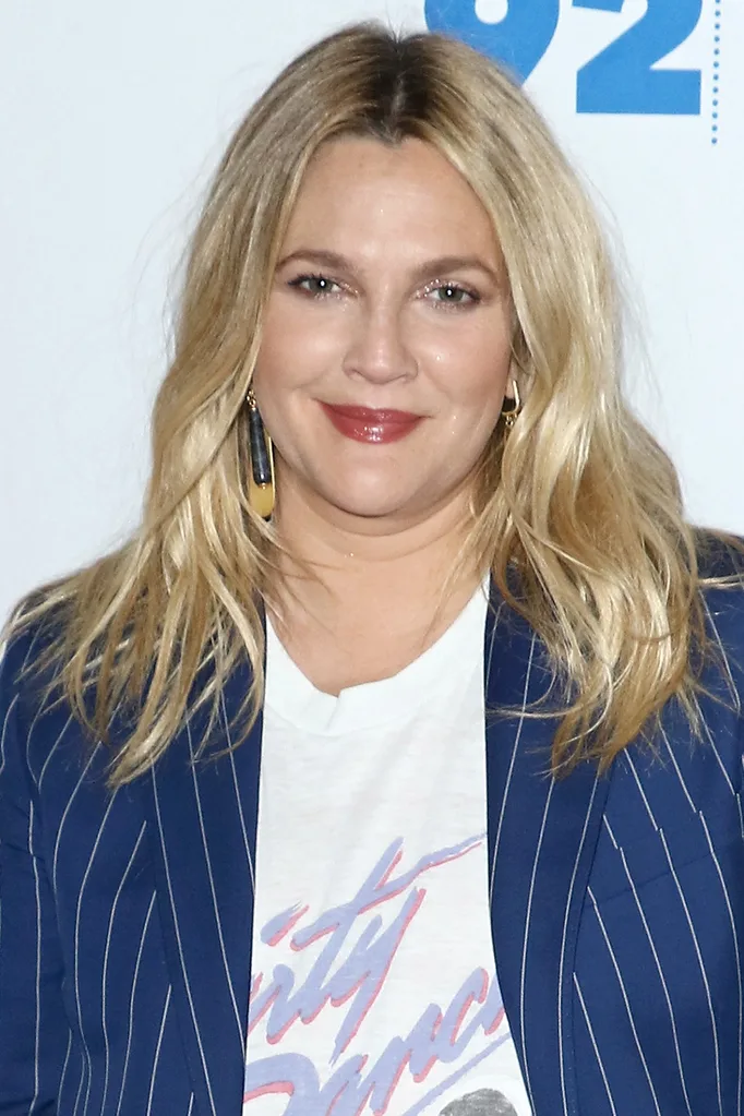 drew barrymore blonde hair