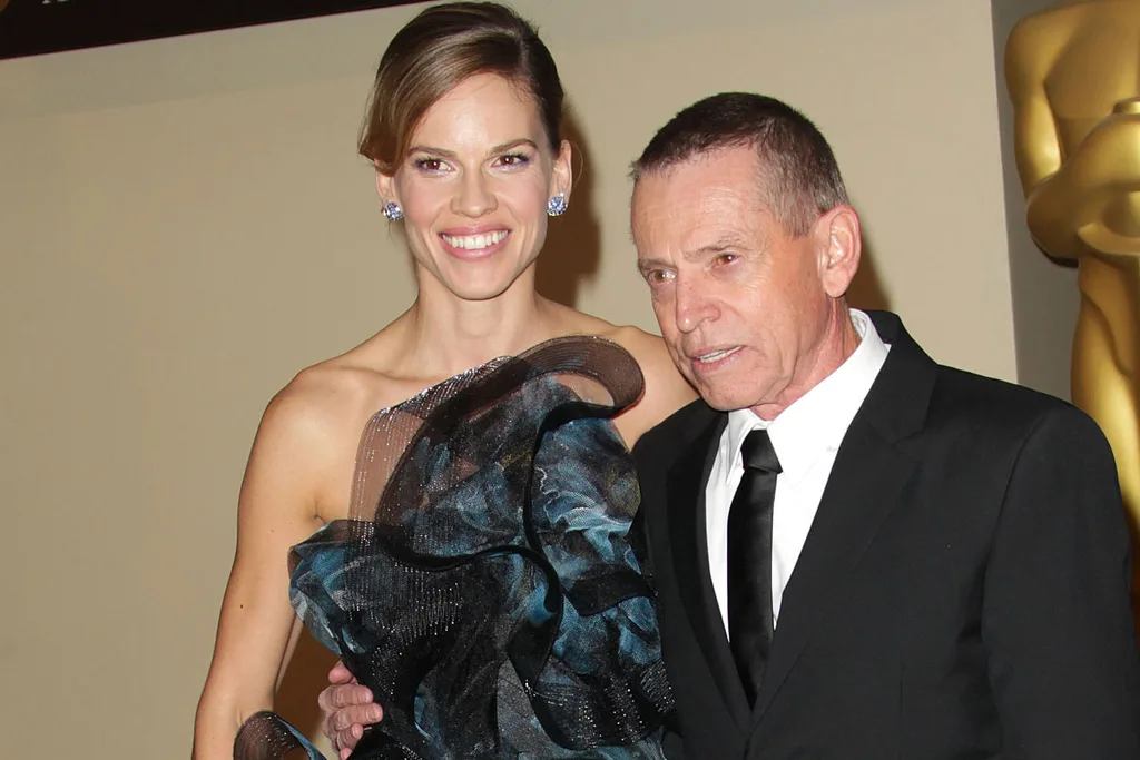 hilary swank and father stephen
