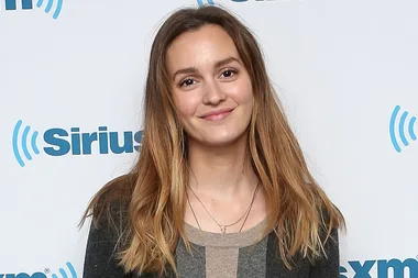Leighton Meester dyed her hair platinum blonde