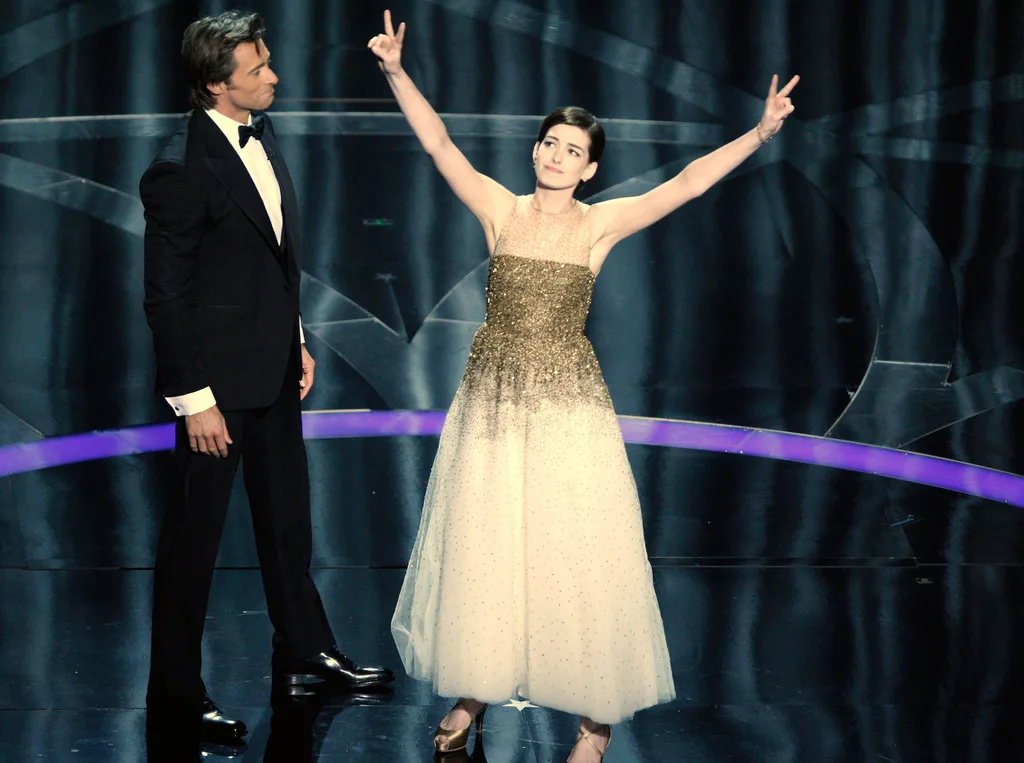 James Franco and Anne Hathaway