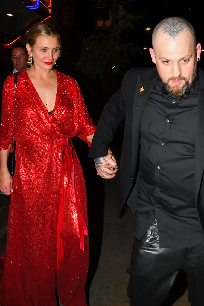 cameron diaz red dress
