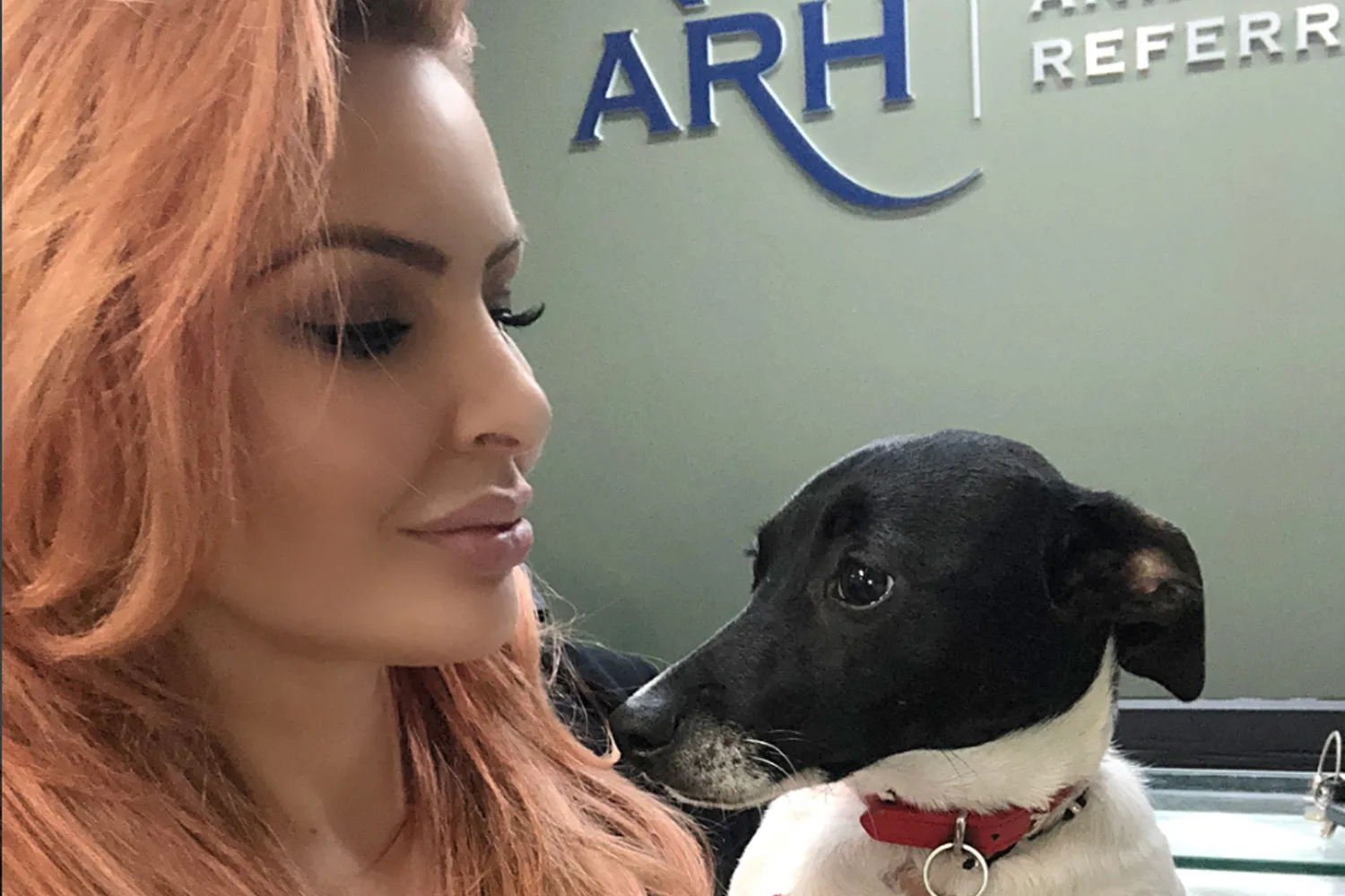 Married At First Sight star Sarah Roza’s dog Frankie has had a “life-threatening health scare”