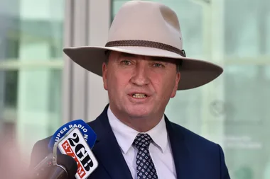 Barnaby Joyce and Vikki Campion welcome a baby boy